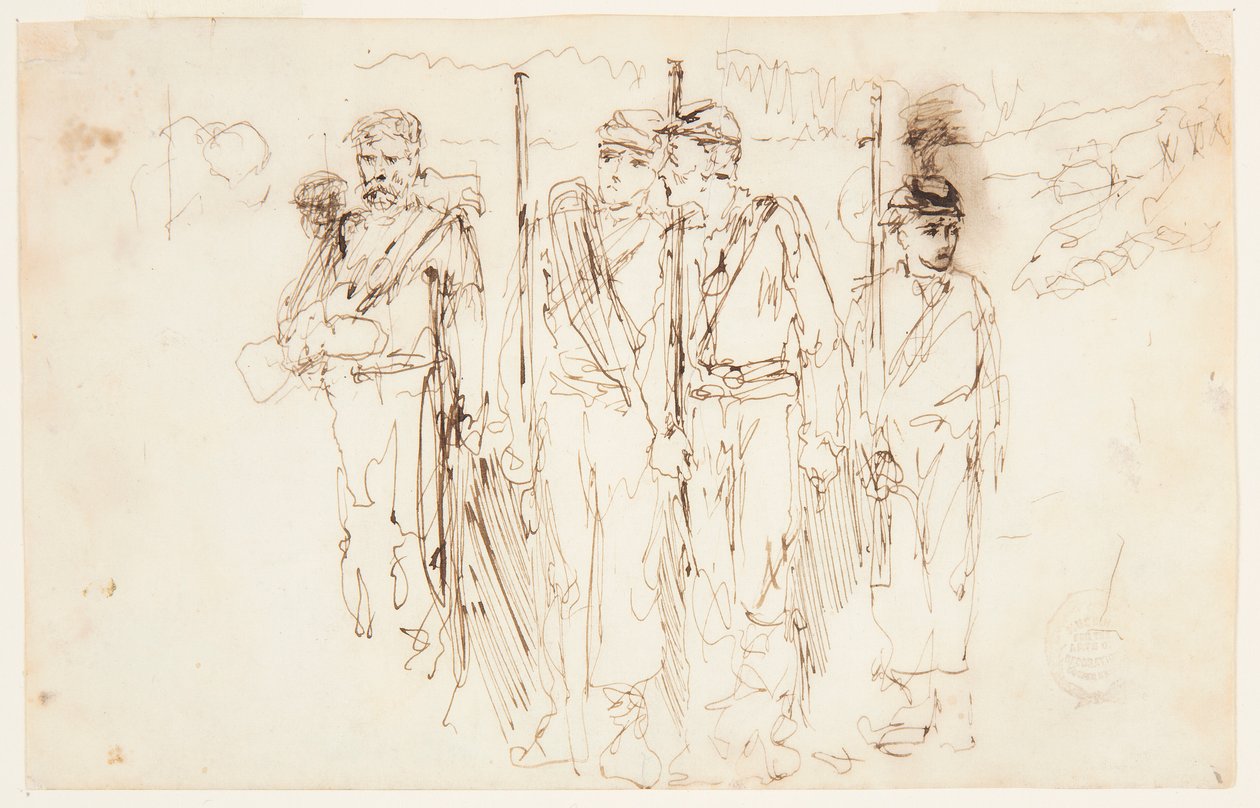 A sétáló sebesültek alkotó: Winslow Homer