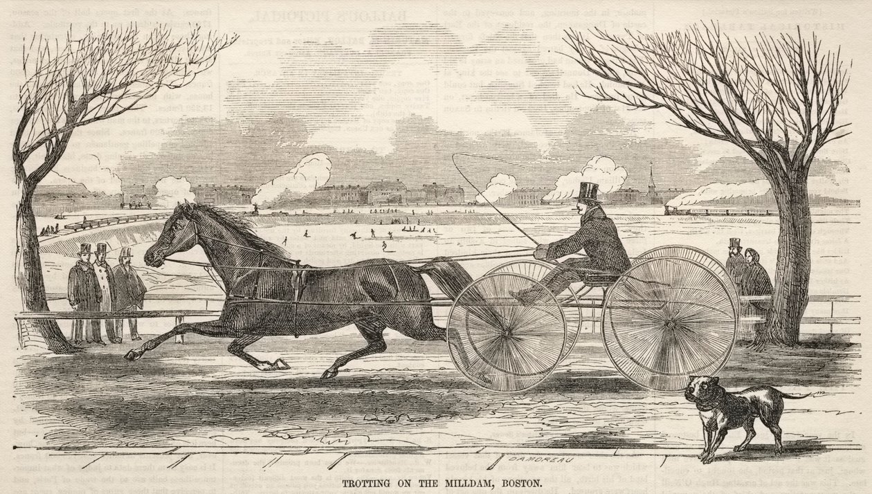 Trappolás a bostoni malomgáton, Boston alkotó: Winslow Homer