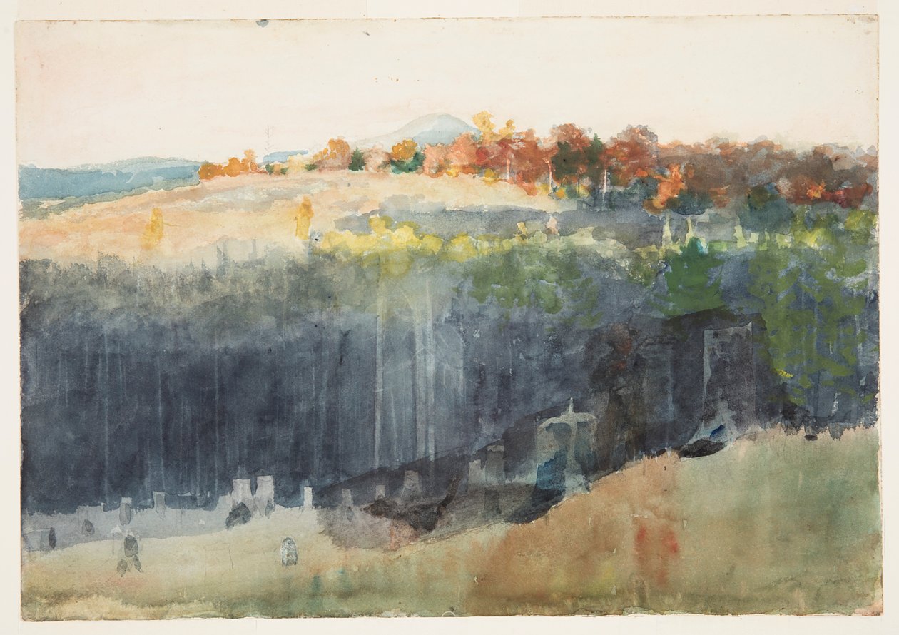 Völgy és domboldal alkotó: Winslow Homer