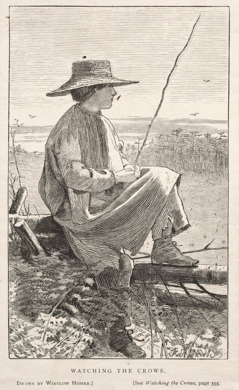 Varjakat nézni, 1868. alkotó: Winslow Homer