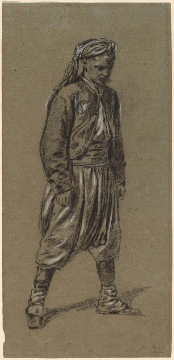 Zuáv alkotó: Winslow Homer