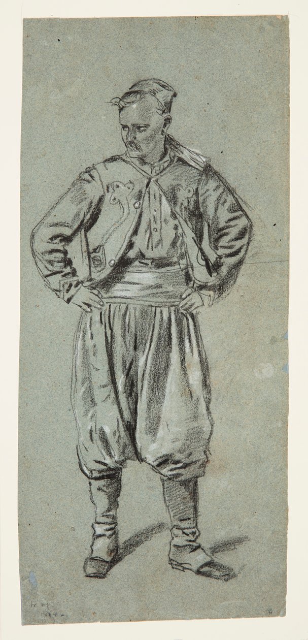 Zuáv alkotó: Winslow Homer