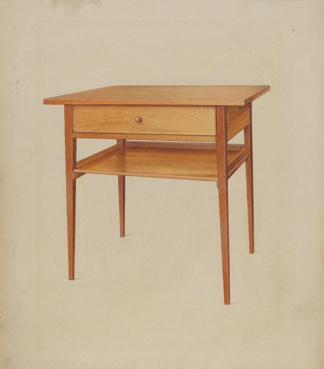 Shaker Table, 1937. alkotó: Winslow Rich