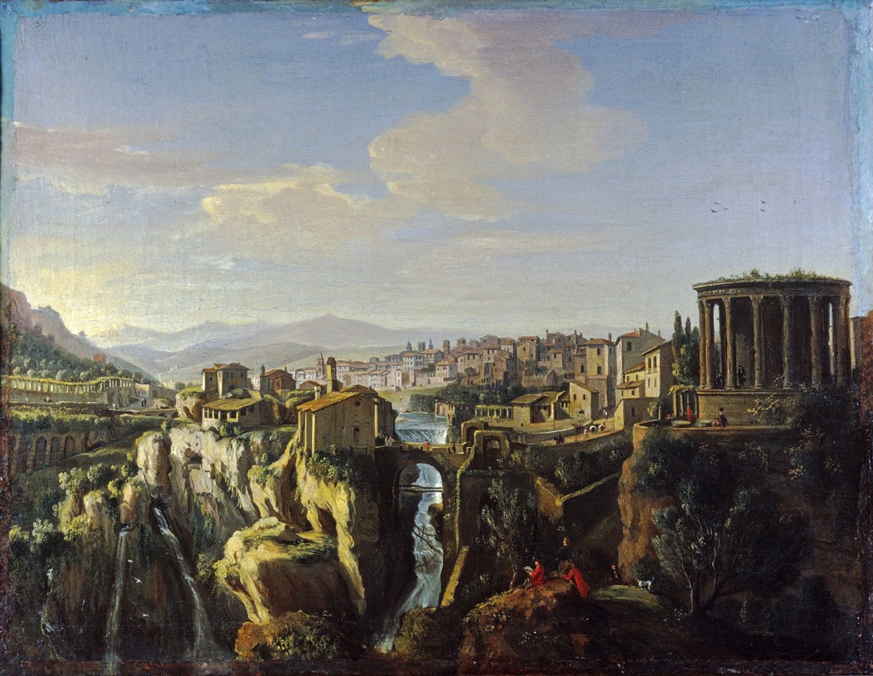 Kilátás a Tivolira, 1700 alkotó: Wittel