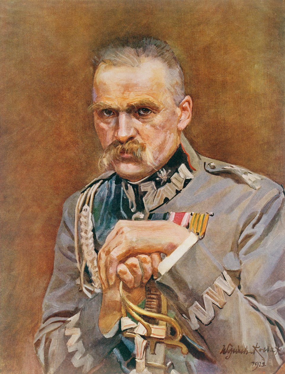 Joseph Pilsudski marsall (1867-1935) alkotó: Wojciech Kossak