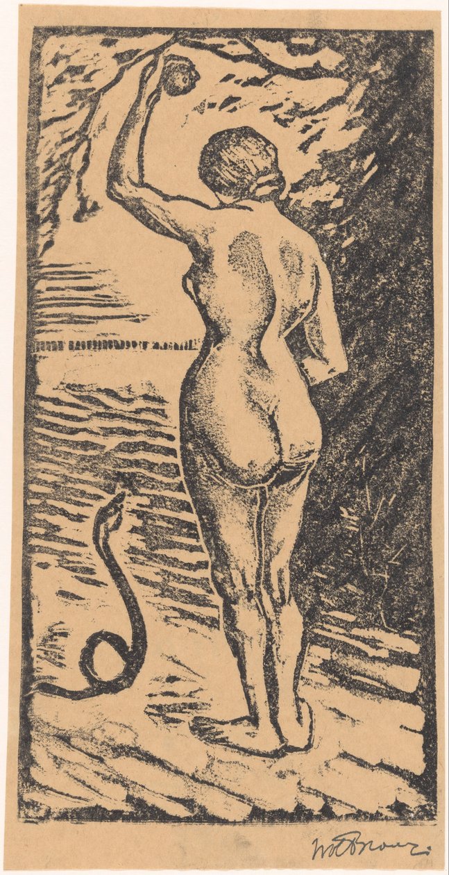 Éva a szleng alkotó: Wolbartus Brouwer (signed by artist)