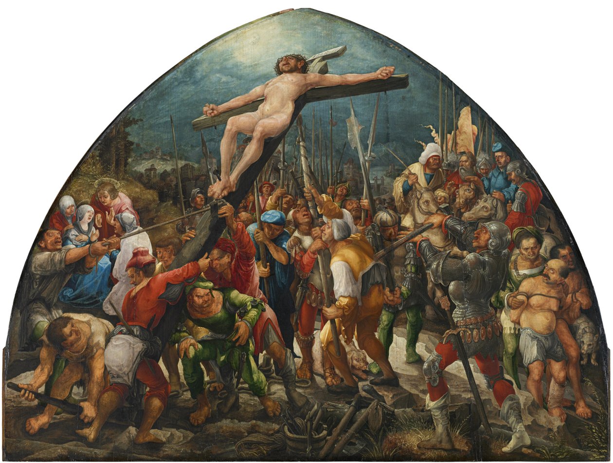 A keresztemelés c. 1525 alkotó: Wolf Huber