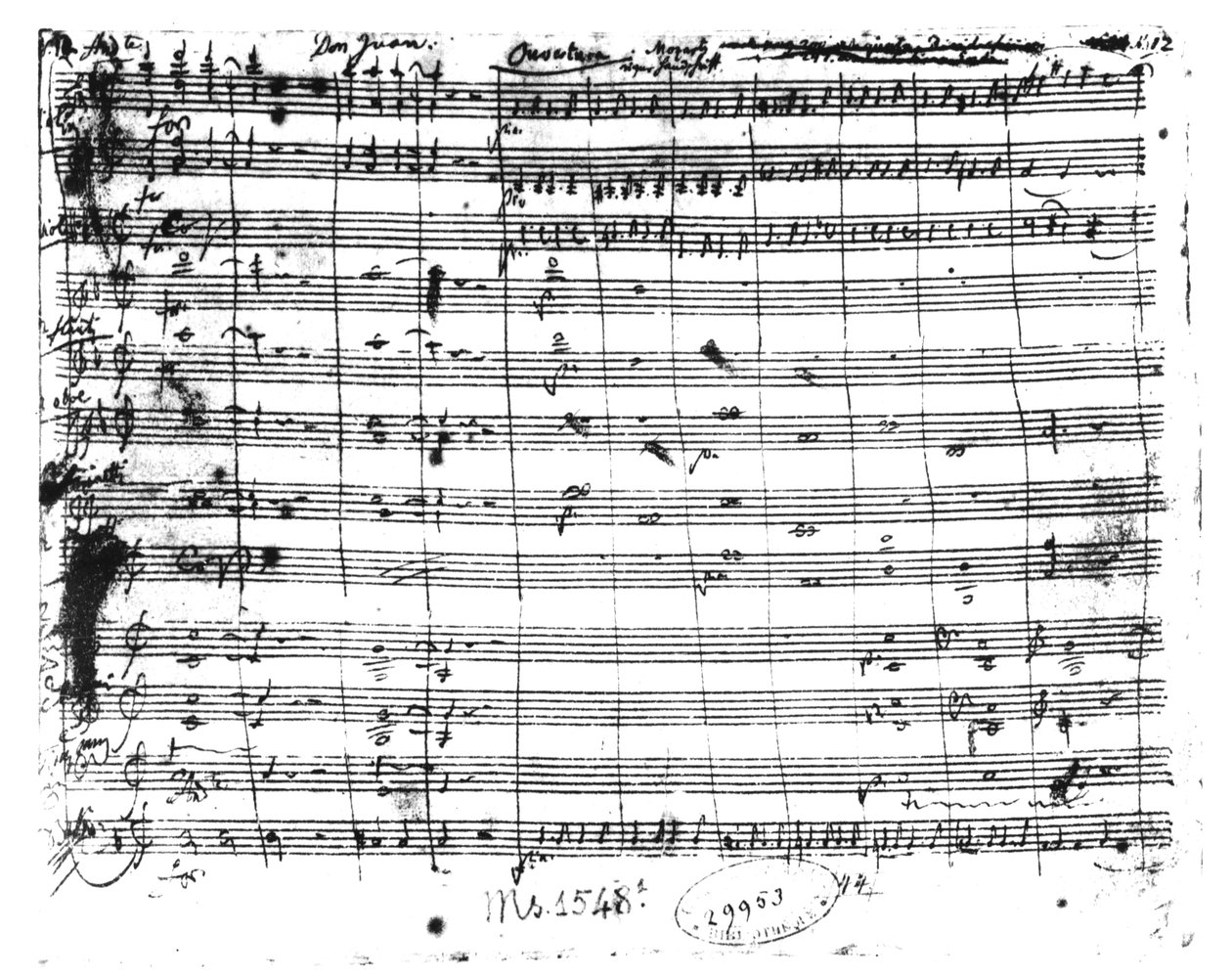 Ms.1548 (1) A „Don Giovanni” opera nyitánya alkotó: Wolfgang Amadeus Mozart