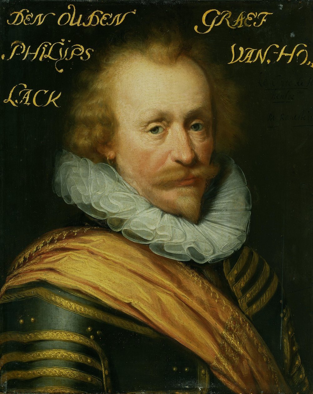 Hohenlohe-Neuenstein Fülöp portréja (1550–1606) alkotó: Jan Anthonisz. van Ravesteyn