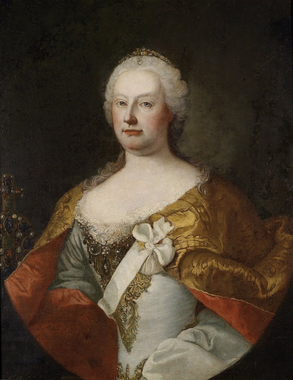 Mária Terézia arcképe (1717-1780) alkotó: Workshop of Martin van Meytens