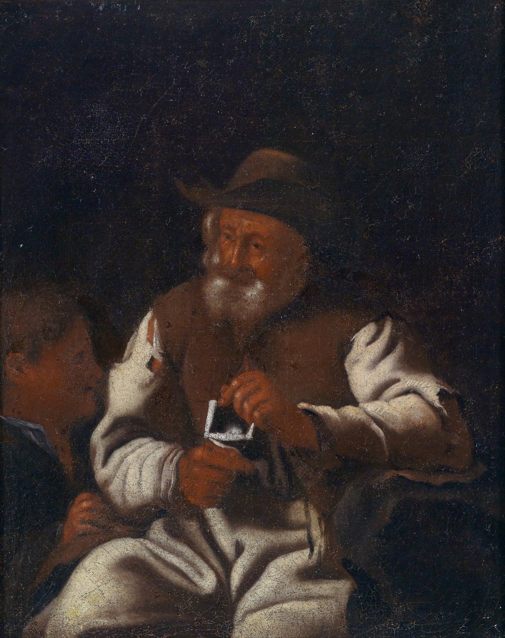 Kötő öreg alkotó: Workshop of Michiel Sweerts