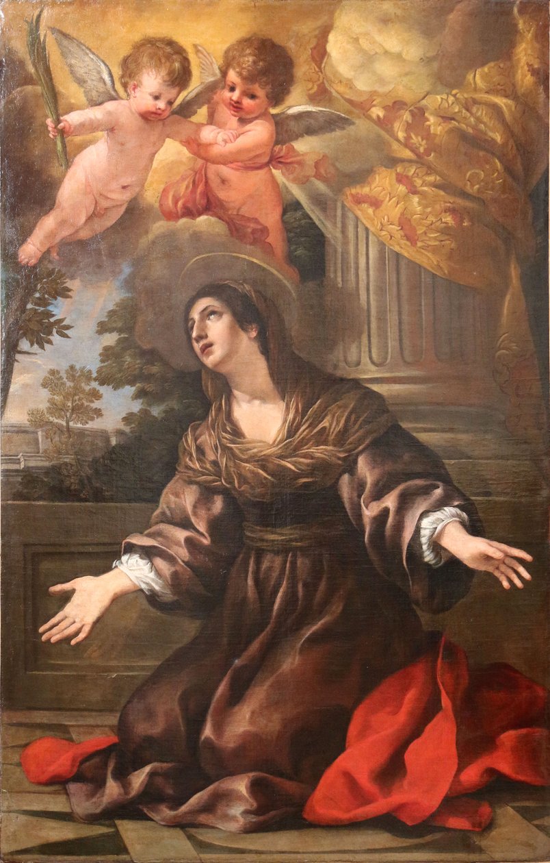 Santa Dafrosa alkotó: Workshop of Pietro da Cortona