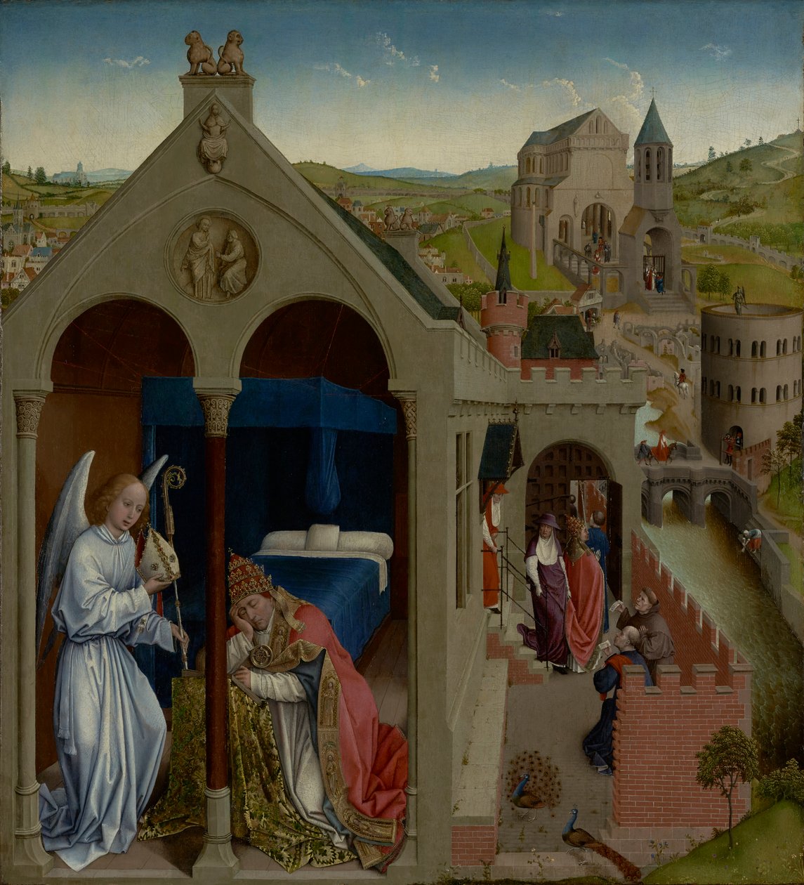 Sergius pápa álma alkotó: Workshop of Rogier van der Weyden