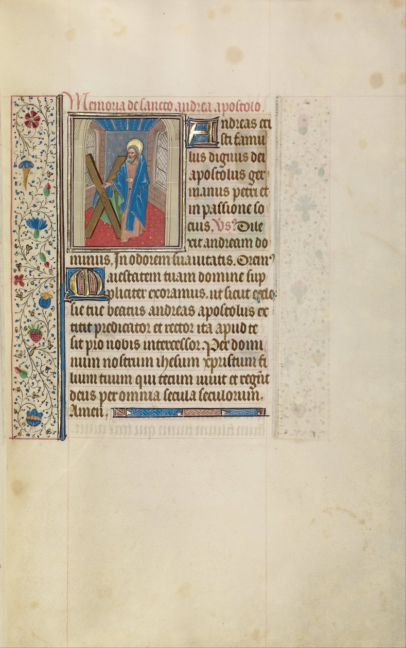 Szent András alkotó: Workshop of Willem Vrelant