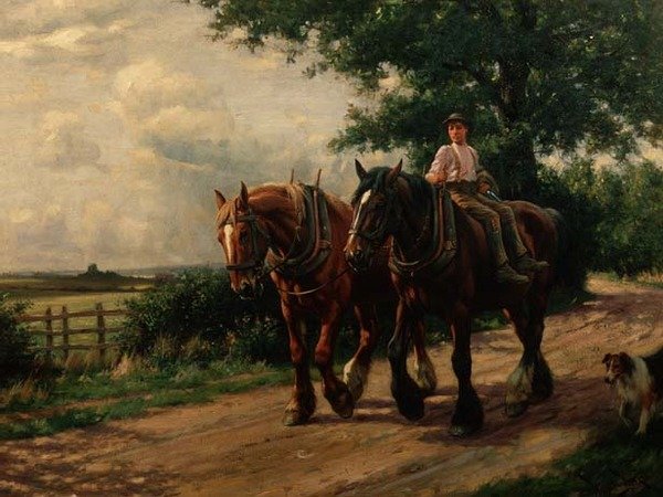 Úton hazafelé alkotó: Wright Barker