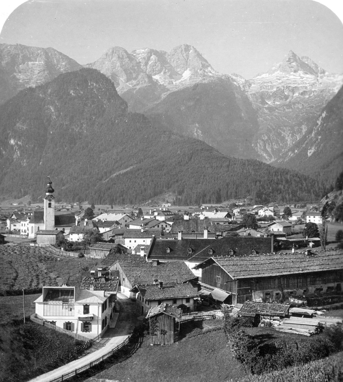 Lofer, Salzburg, Ausztria, 1900-as évek. alkotó: Wurthle and Sons