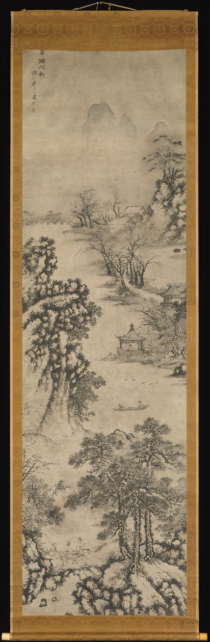 A négy évszak tájai, 1560-ban. alkotó: Xie Shichen