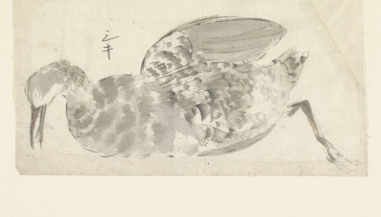 Döglött vízimadarak alkotó: Yamamoto Shinryo Baiitsu (possibly)