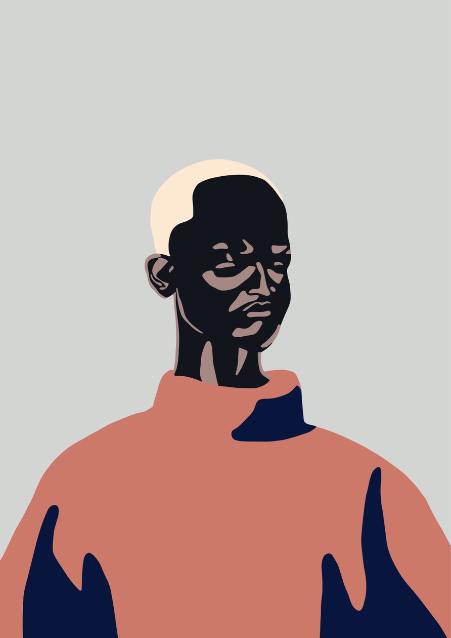 Névtelen portré, 2016, (digitális) alkotó: Yi Xiao Chen