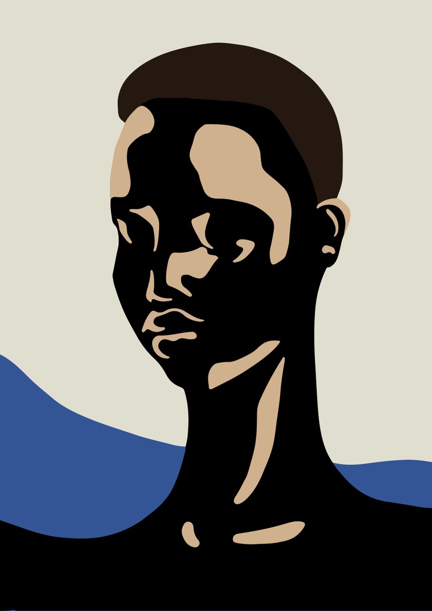 Névtelen portré, 2017, (digitális) alkotó: Yi Xiao Chen