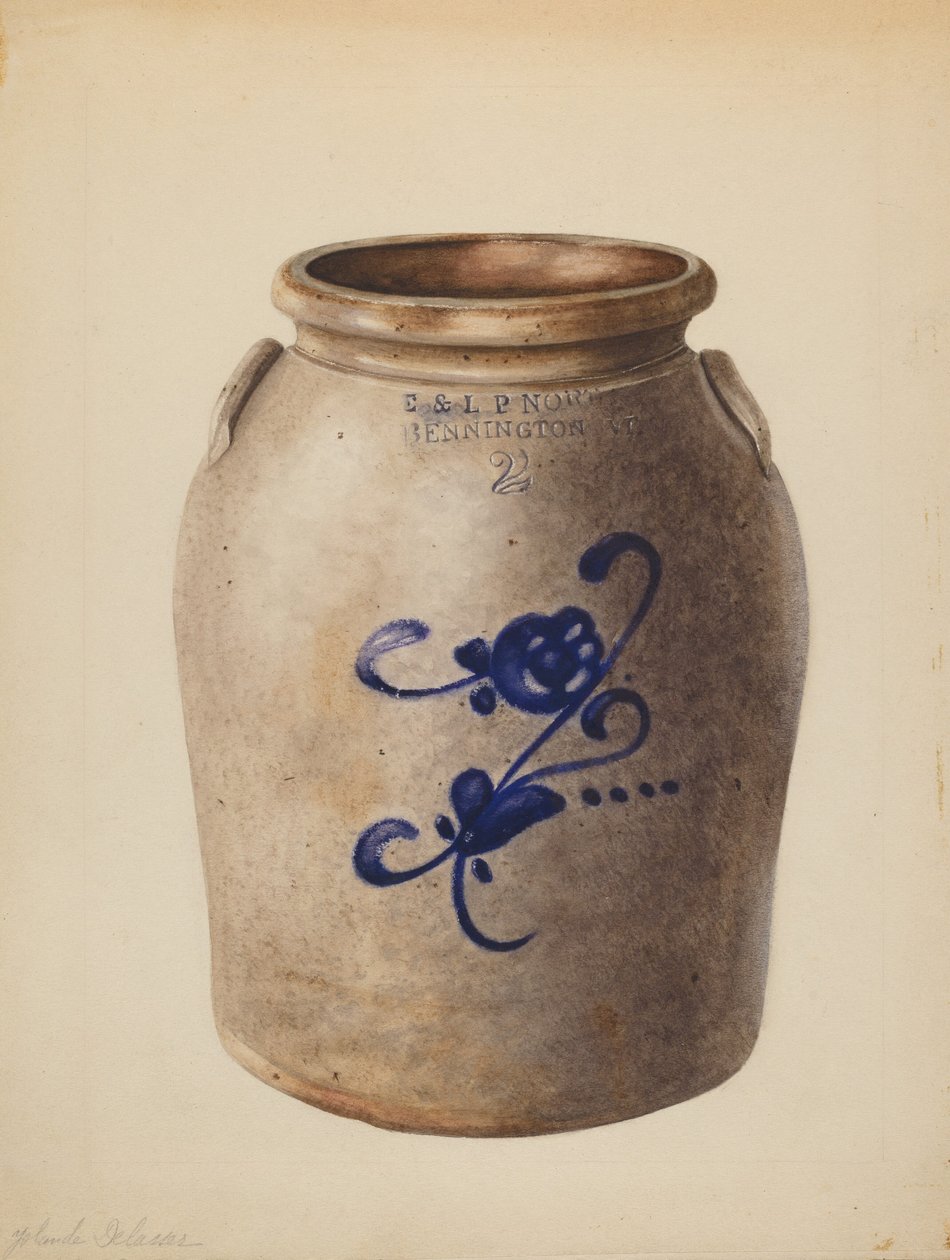 Jar, c. 1937. alkotó: Yolande Delasser