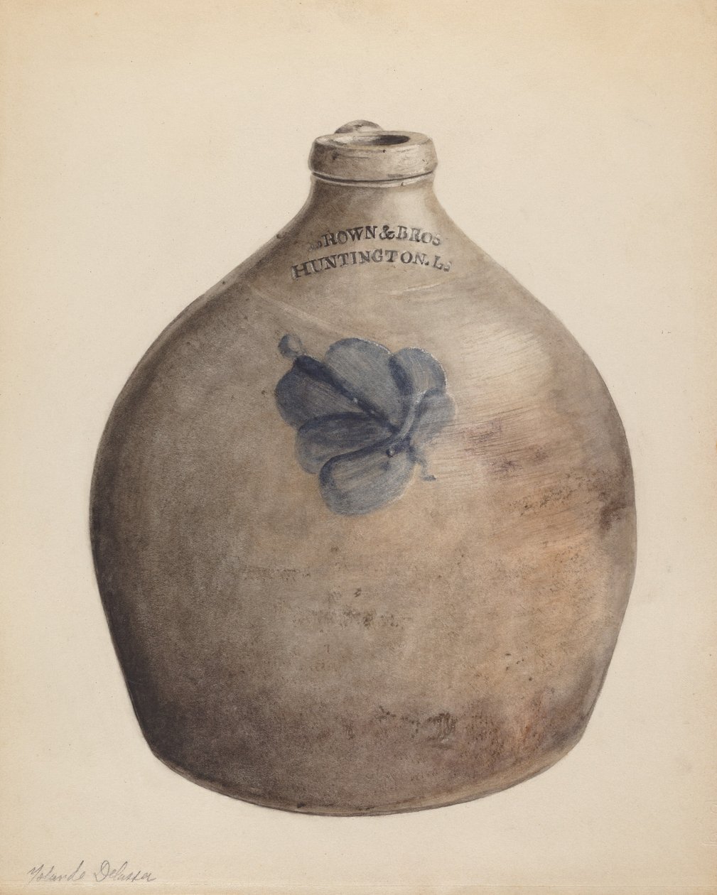 Kancsó, c. 1937. alkotó: Yolande Delasser