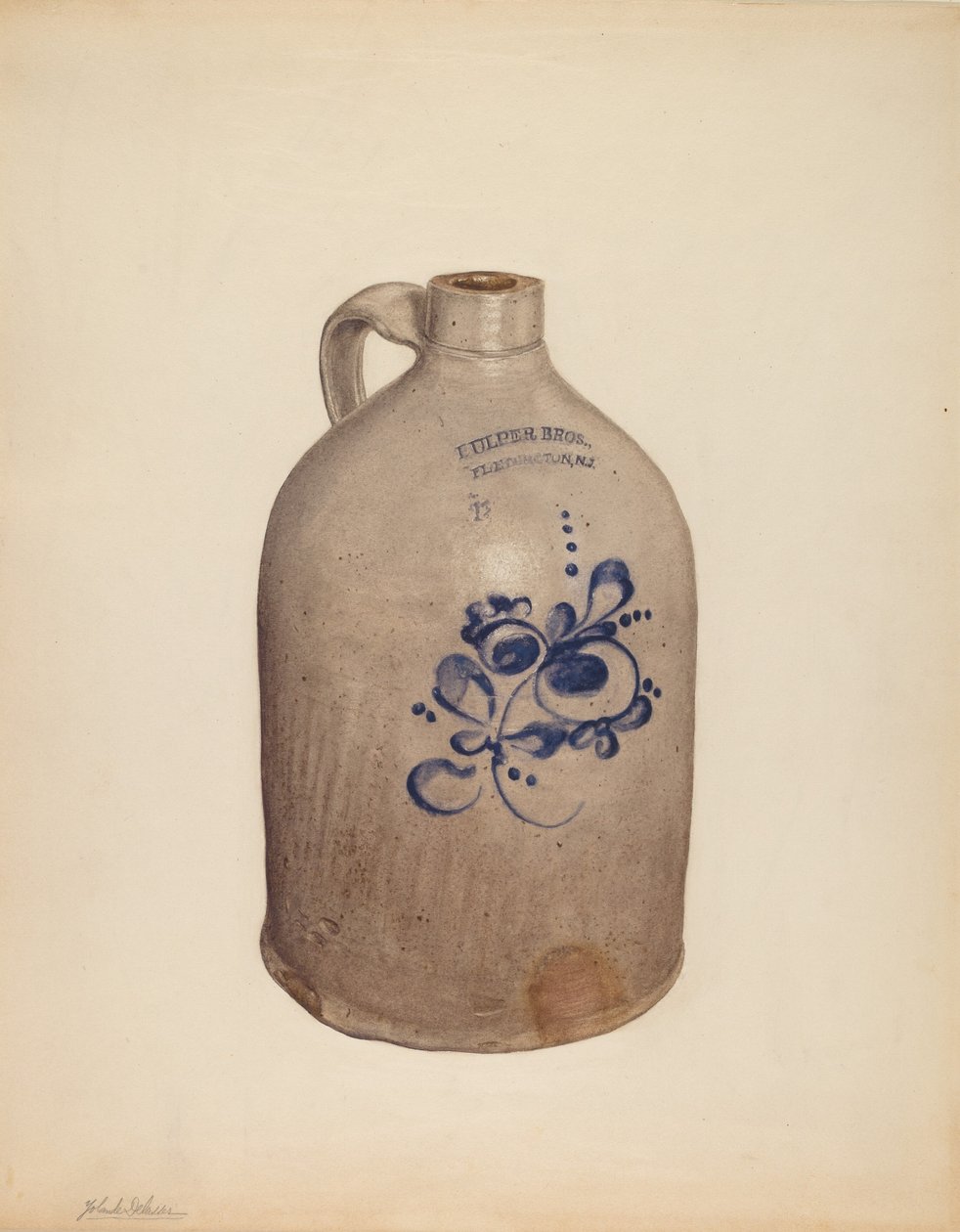 Kancsó, c. 1938. alkotó: Yolande Delasser