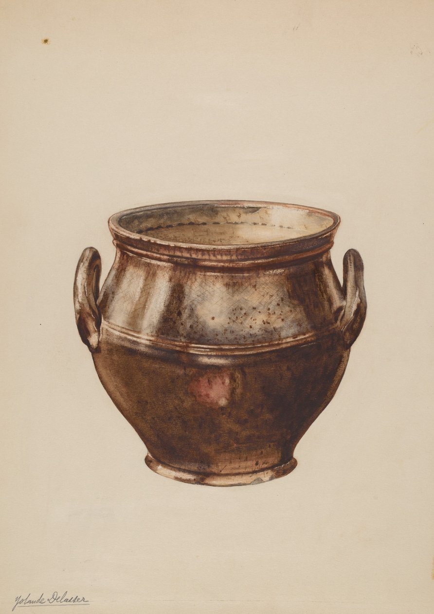 Sugar Bowl, c. 1937. alkotó: Yolande Delasser