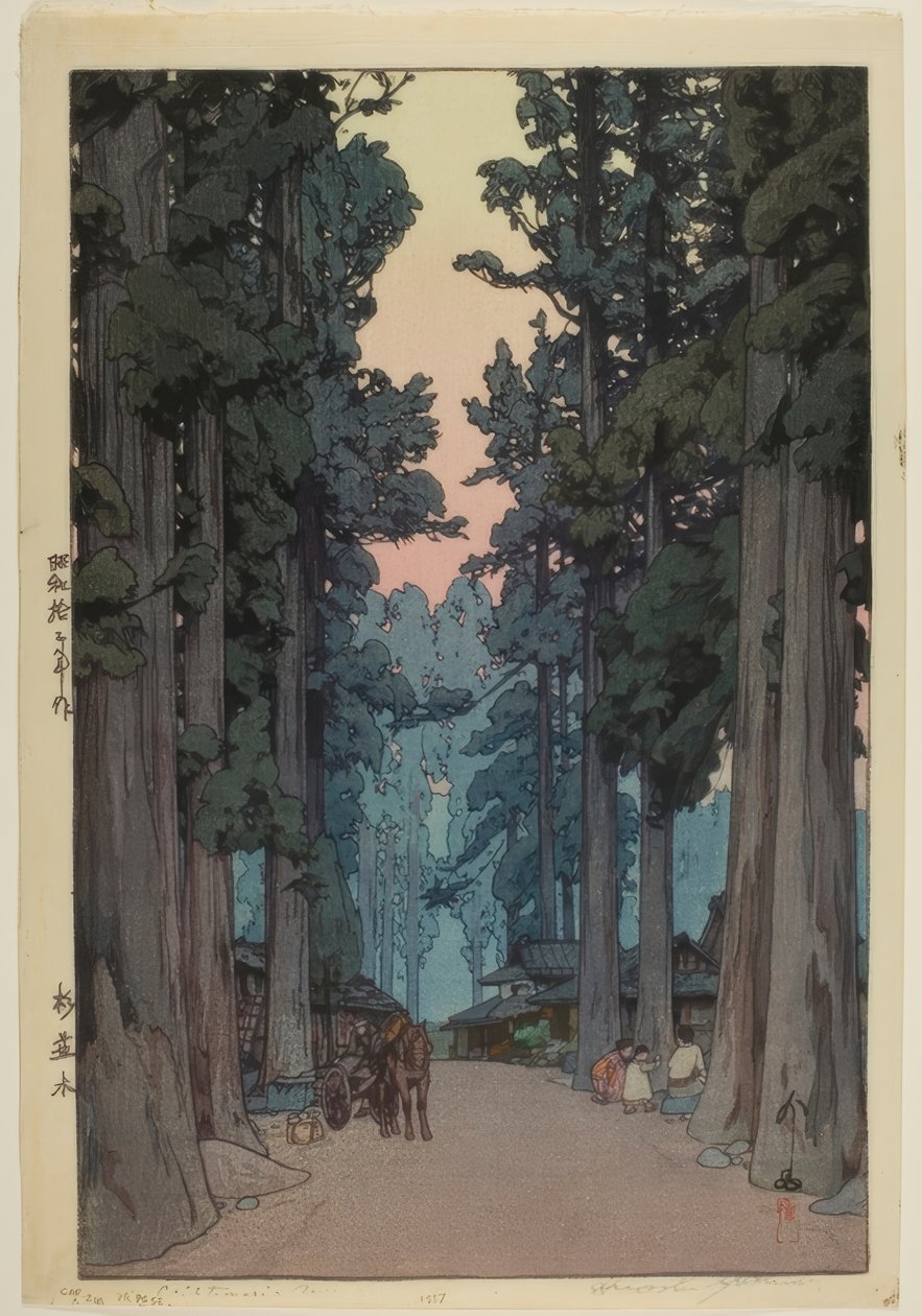Cryptomeria Avenue alkotó: Yoshida Hiroshi