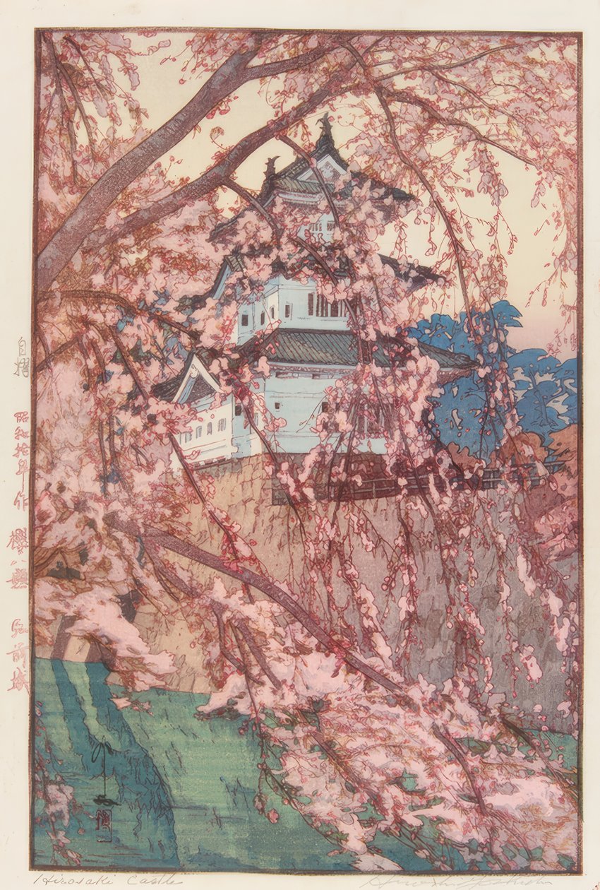 Hirosaki kastély alkotó: Yoshida Hiroshi