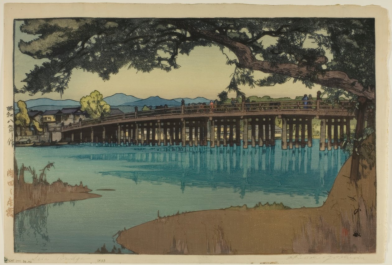 Seta híd alkotó: Yoshida Hiroshi