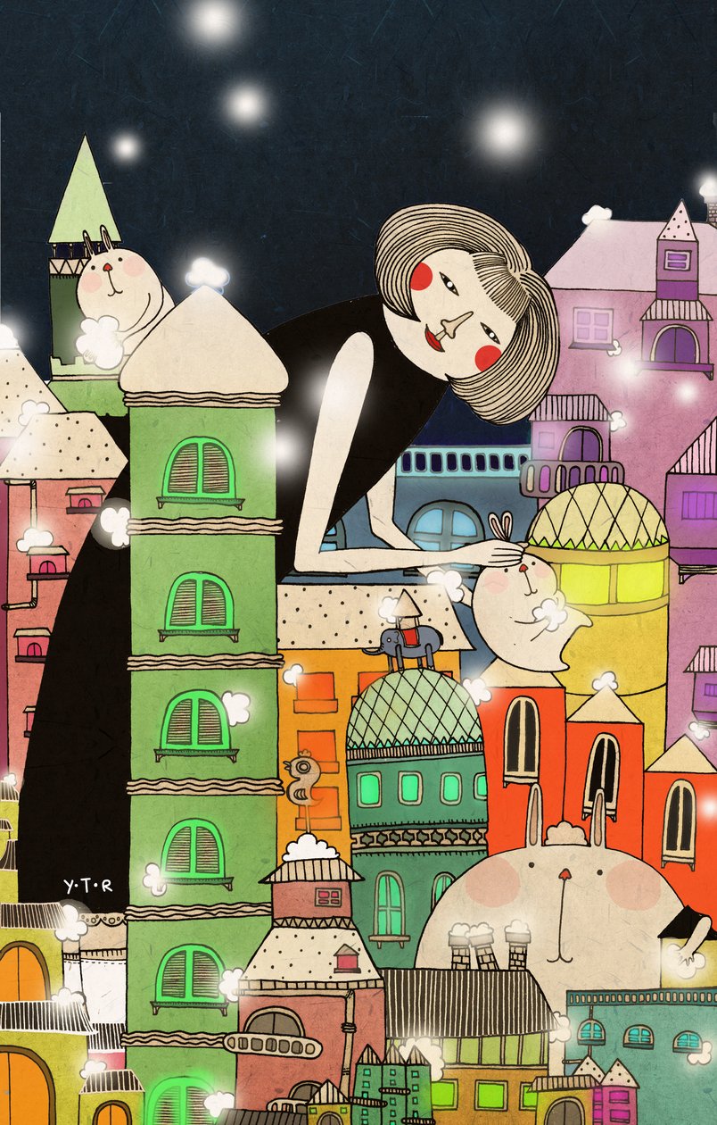 Penészes város, 2013, (digitális) alkotó: Yoyo Zhao