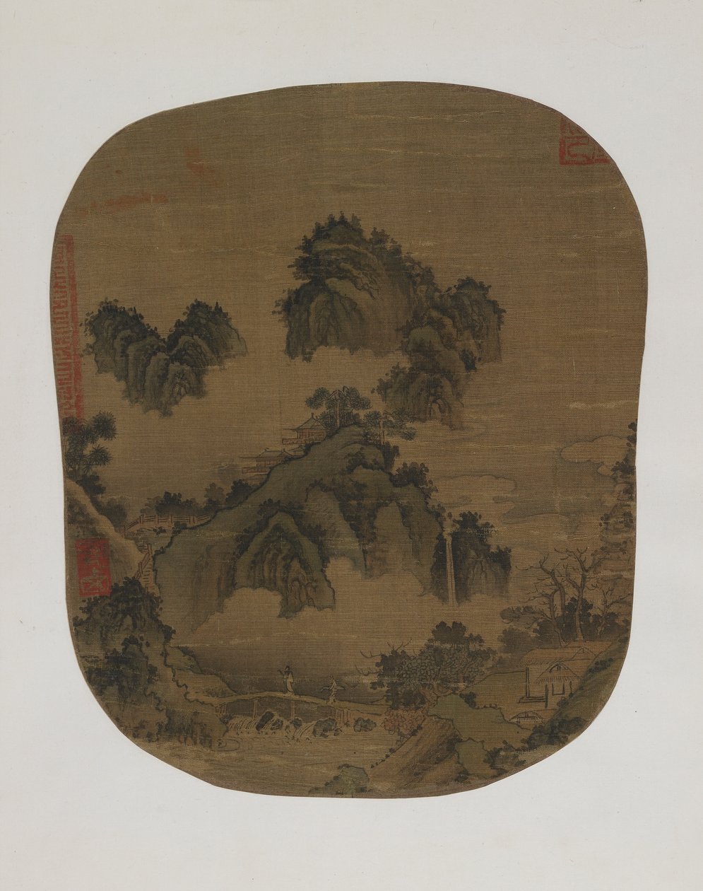 Hegyi táj alkotó: Yuan Dynasty Chinese School