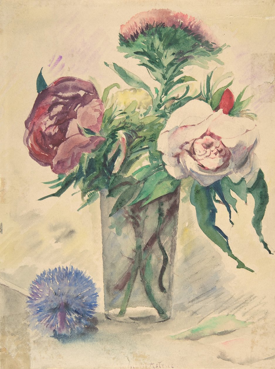 Virágok vázában, kb. 1884-1904. alkotó: Zacharie Astruc