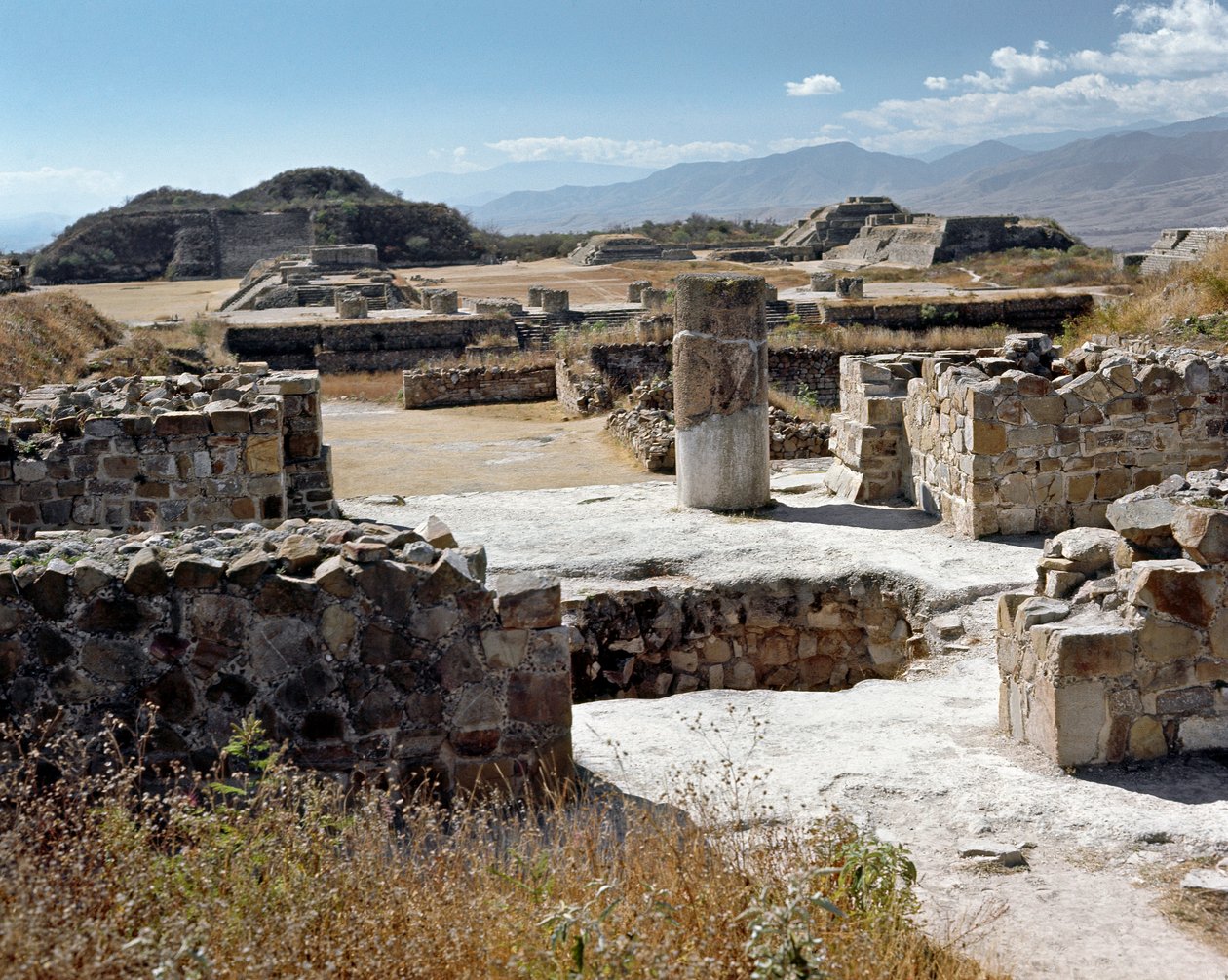 Az északi templom (i.e. 500-850) alkotó: Zapotec Zapotec