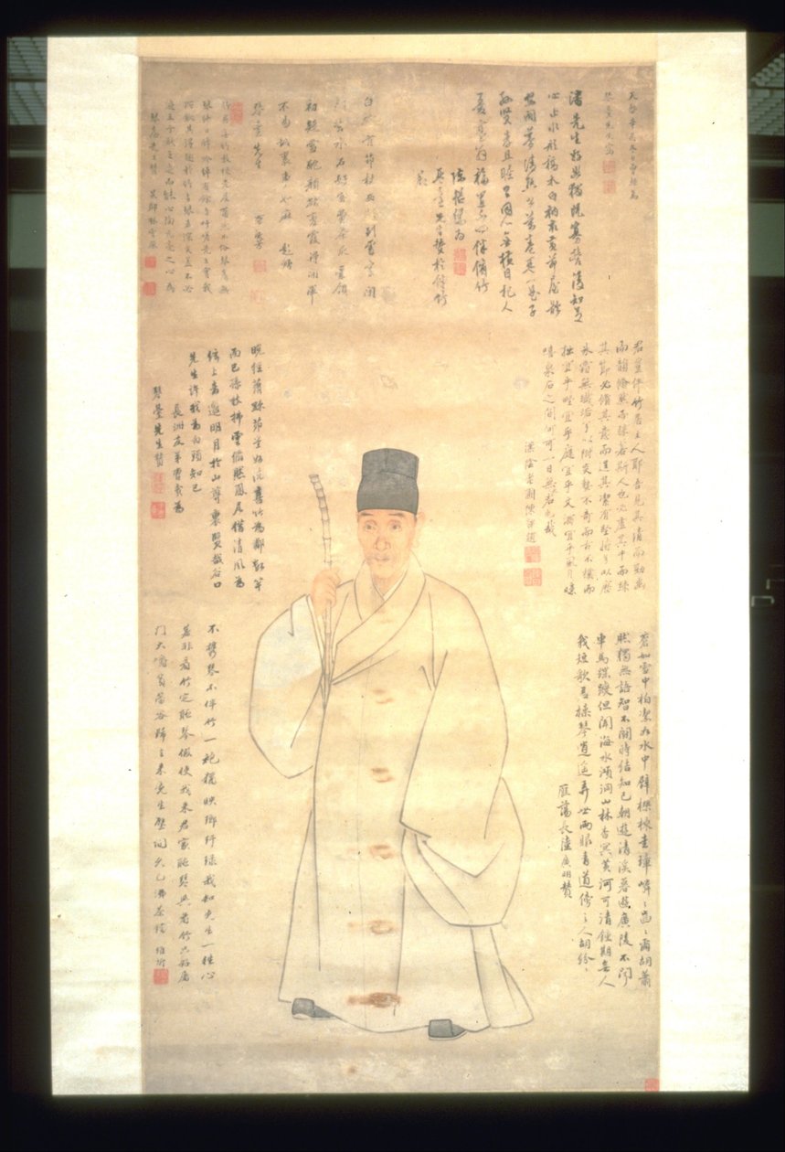 pan Q portréja Tajvanon alkotó: Zeng Jing