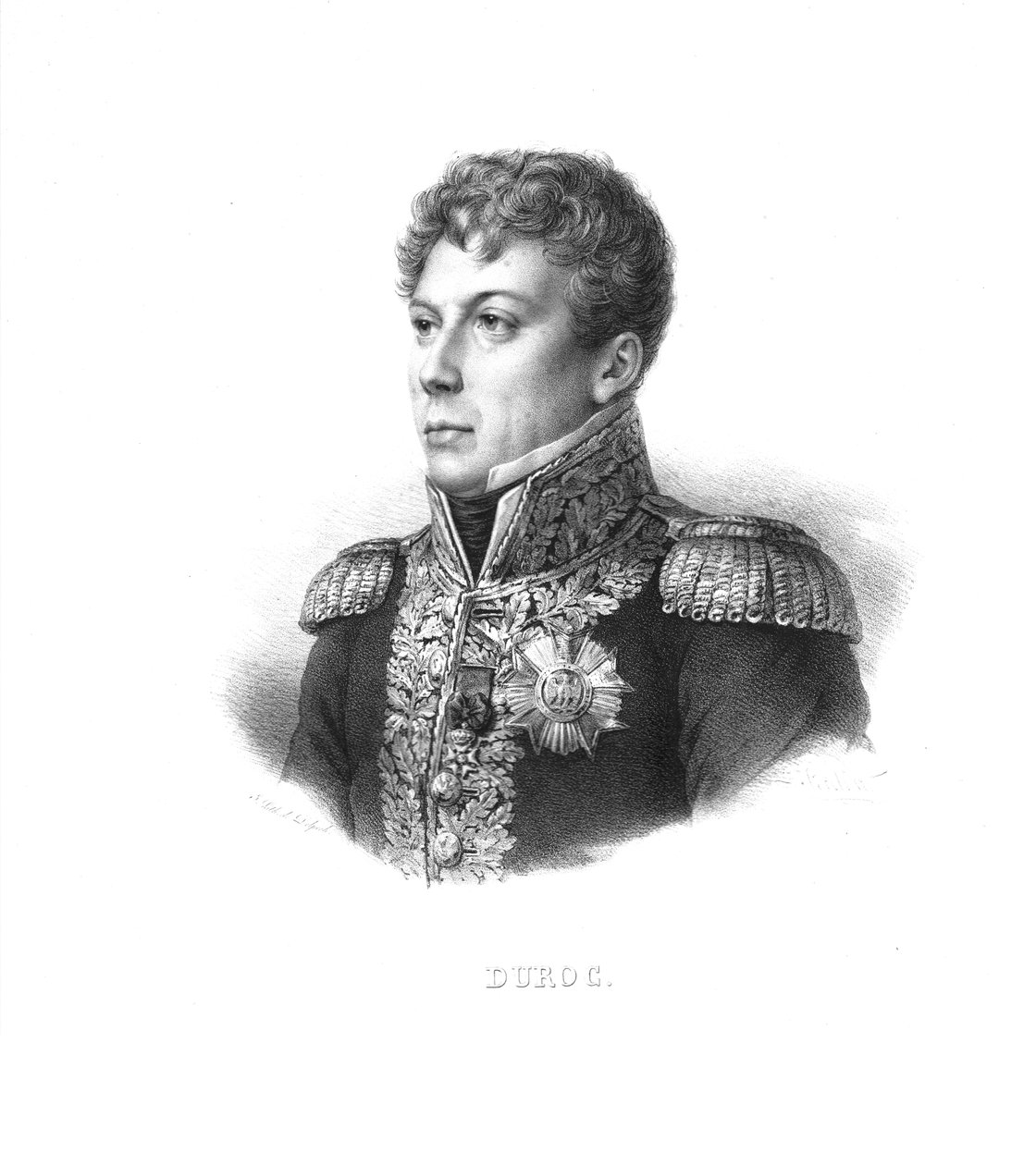 Géraud Duroc, 1820-as évek. alkotó: Zephirin Felix Jean Marius Belliard