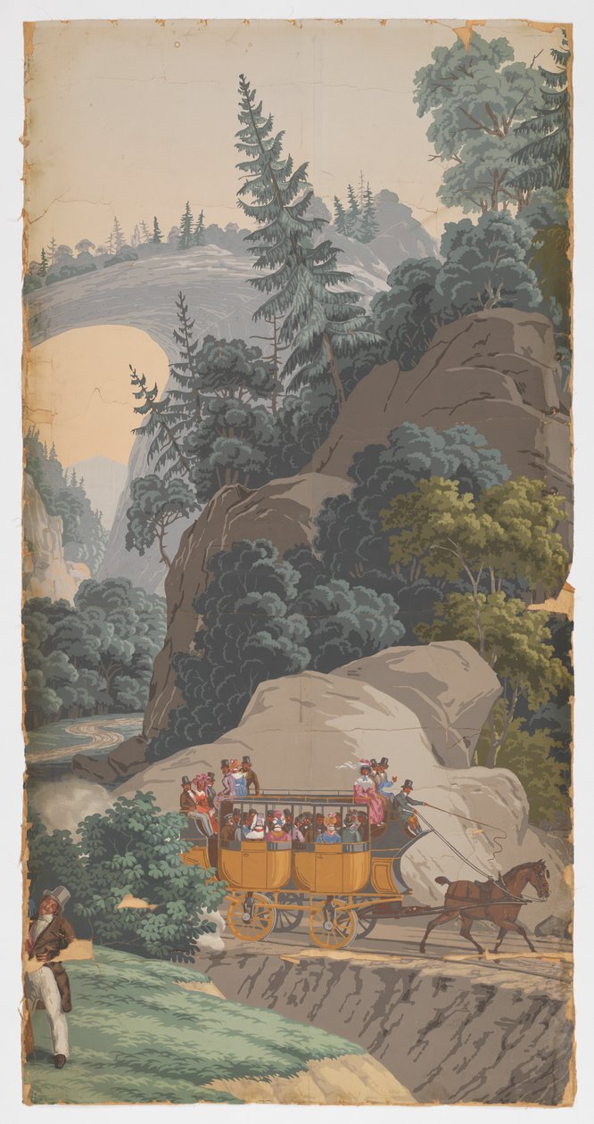 Festői Amerika alkotó: Zuber and Cie, Rixheim, Alsace