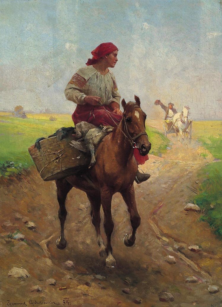 Libákkal a piacon alkotó: Zygmunt Ajdukiewicz
