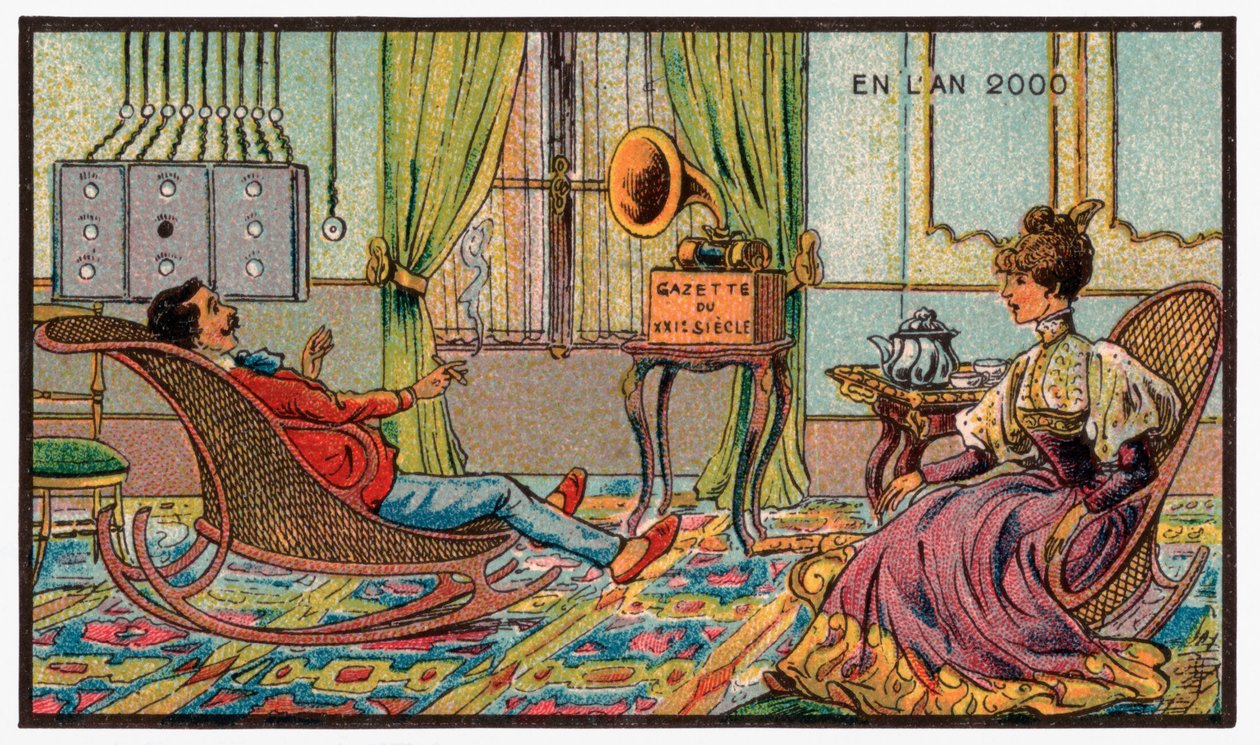 Egy gramofon, 1910 körül alkotó: . .