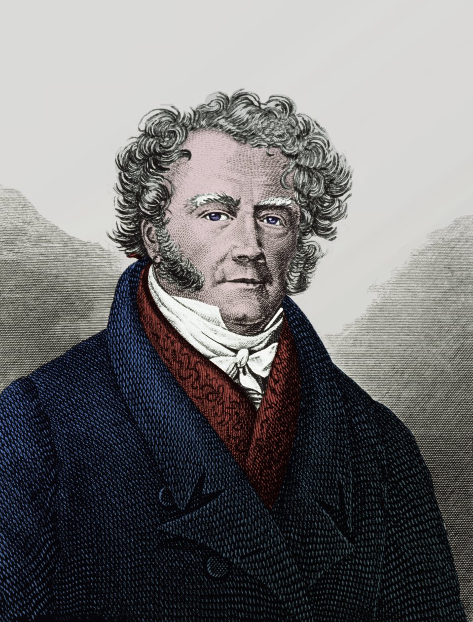 Francois Vidocq. 1850 körül (metszet) alkotó: . .