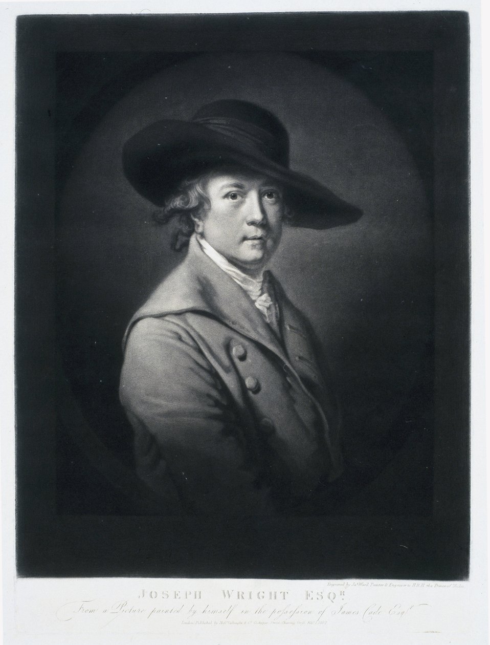 Joseph Wright angol festő, 18. század vége alkotó: Frederick (attr. to) Barnard