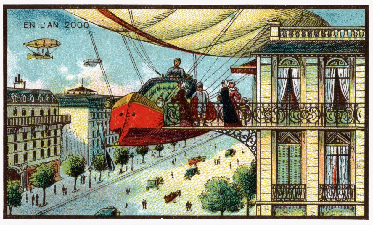 Privát zeppelin, 1910 körül alkotó: . .