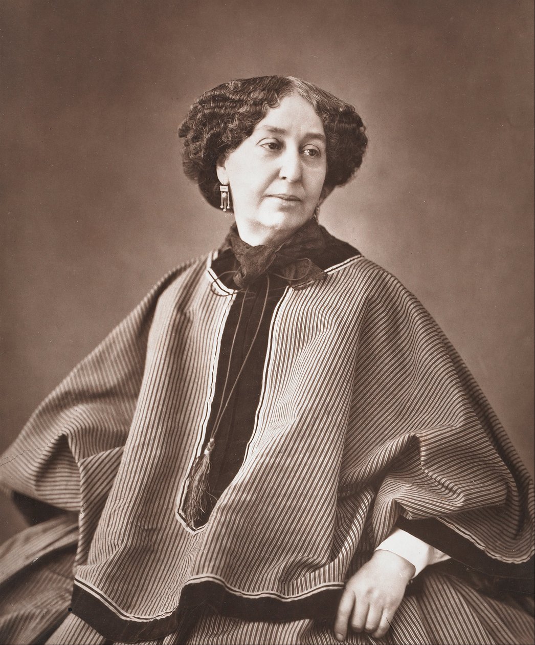 George Sand alkotó: Nadar