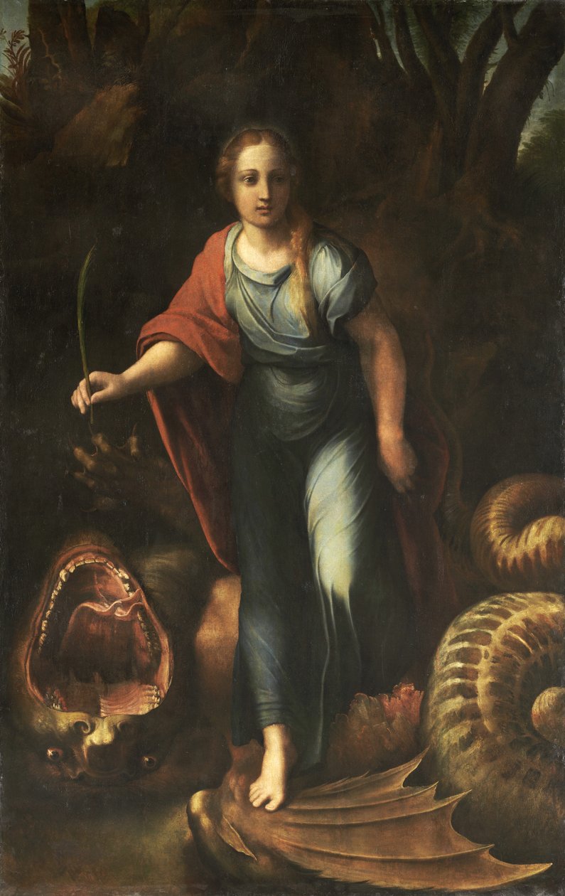 Szent Margit alkotó: Raphael