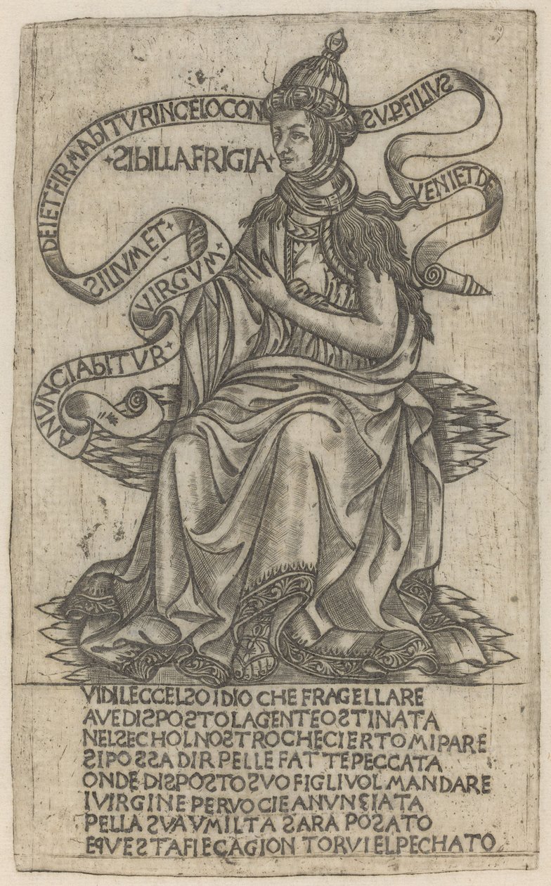 fríg Szibilla alkotó: after Baccio Baldini