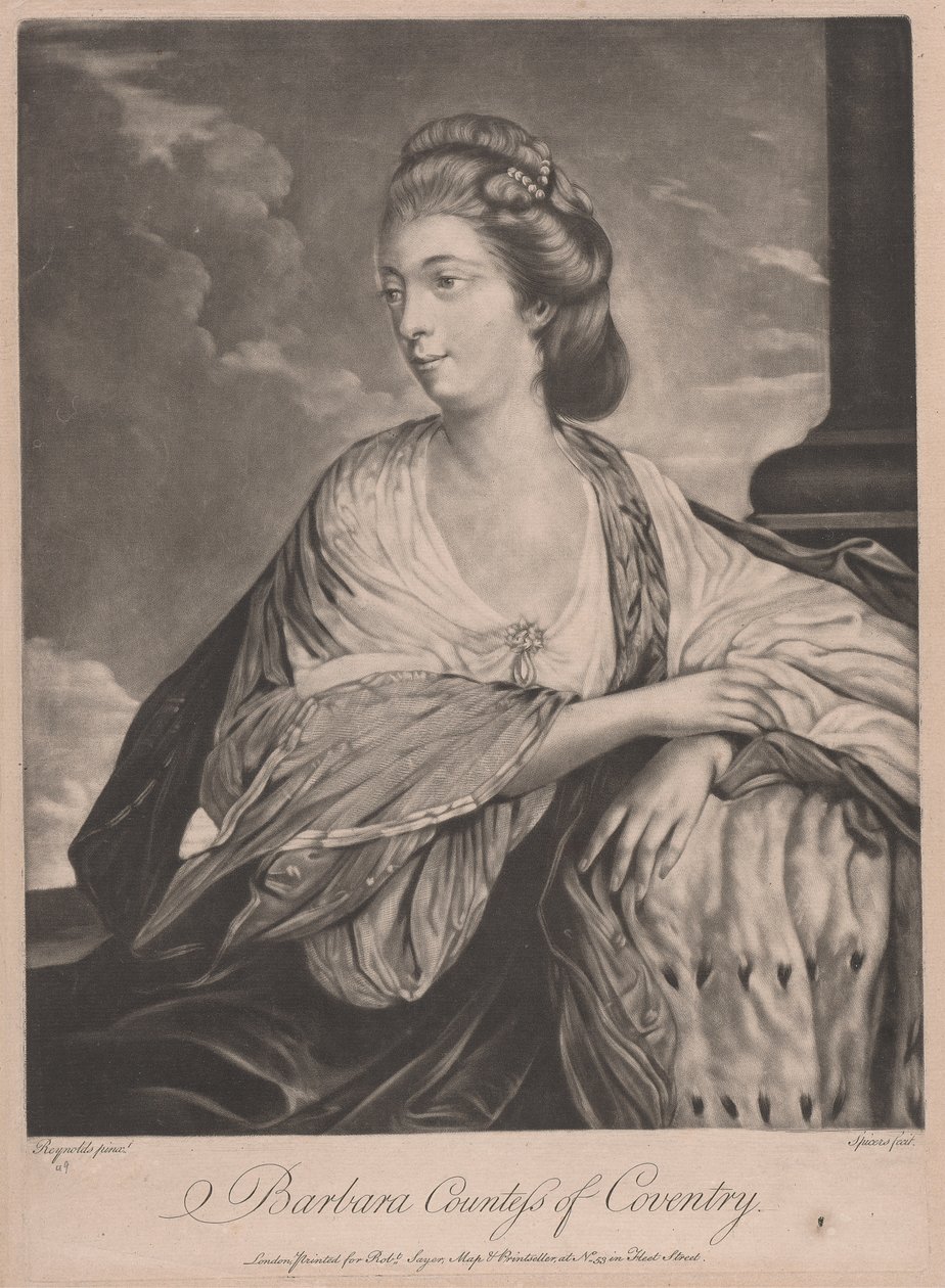 Barbara, Coventry grófnője alkotó: after Henry Spicer