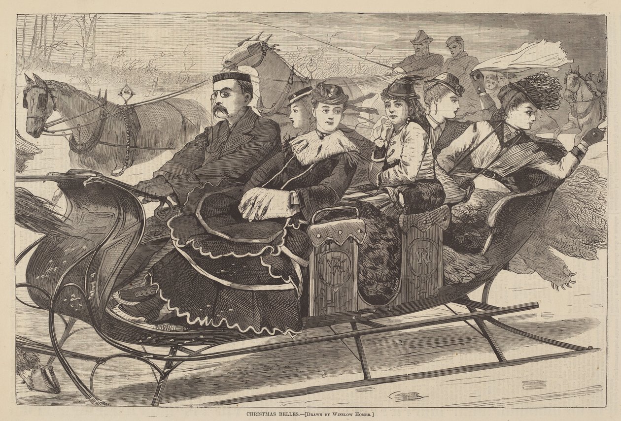 Karácsonyi Belles alkotó: after Winslow Homer
