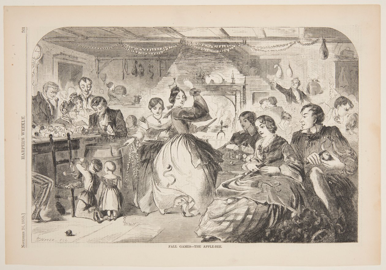 Őszi játékok – Az almaméh alkotó: after Winslow Homer