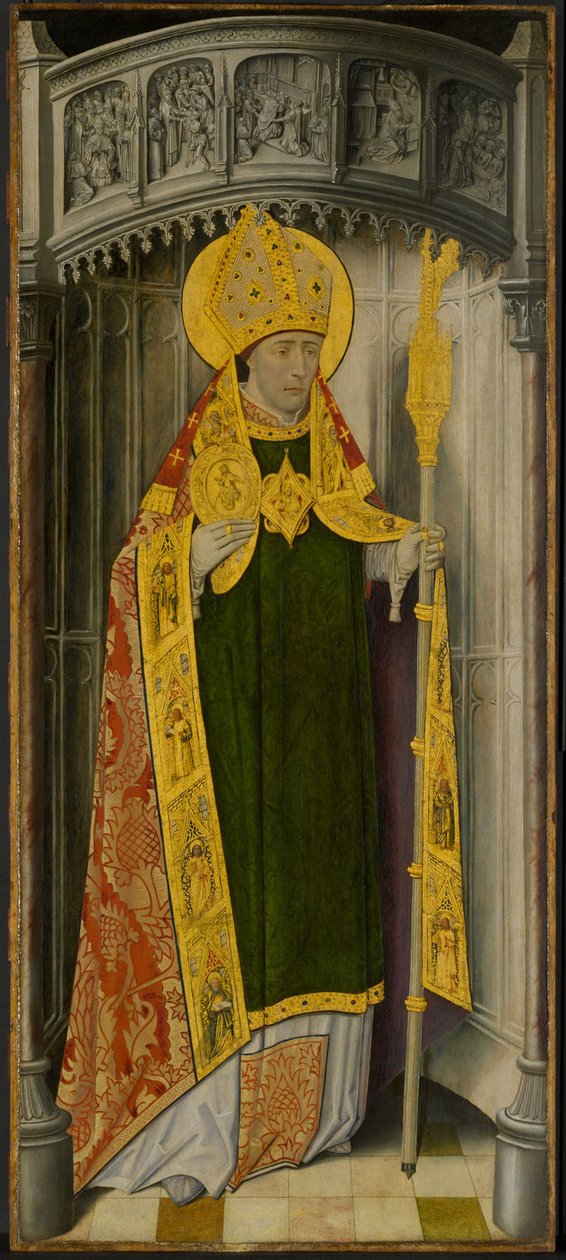 Oltárkép Thuison-les-Abbeville-ből: Saint Honoré alkotó: anonymous 